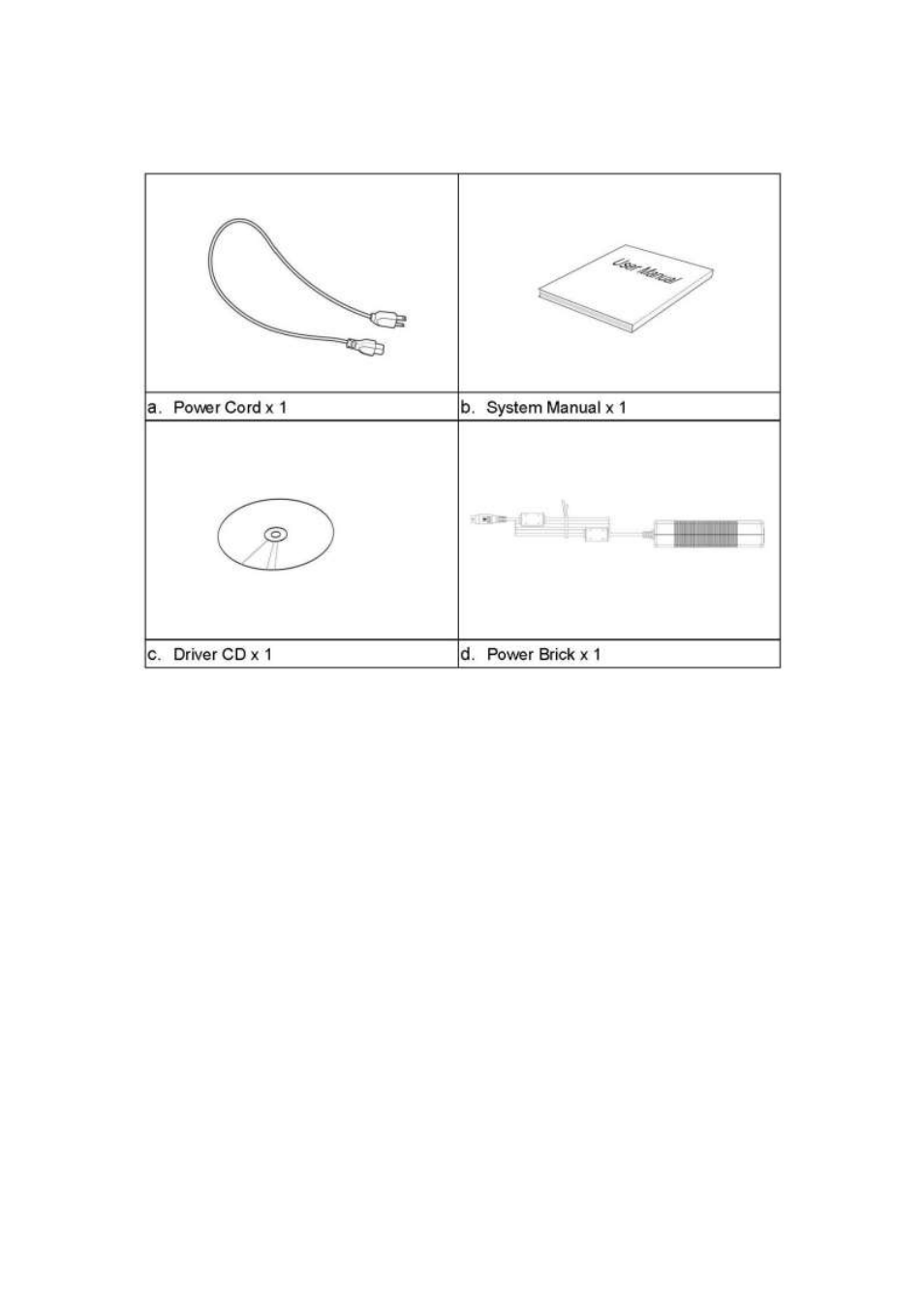 Accessories | IBASE SI-58 User Manual | Page 9 / 73