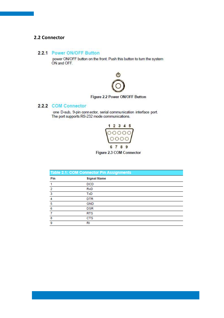 2 connector | IBASE IOPS-18 User Manual | Page 19 / 46