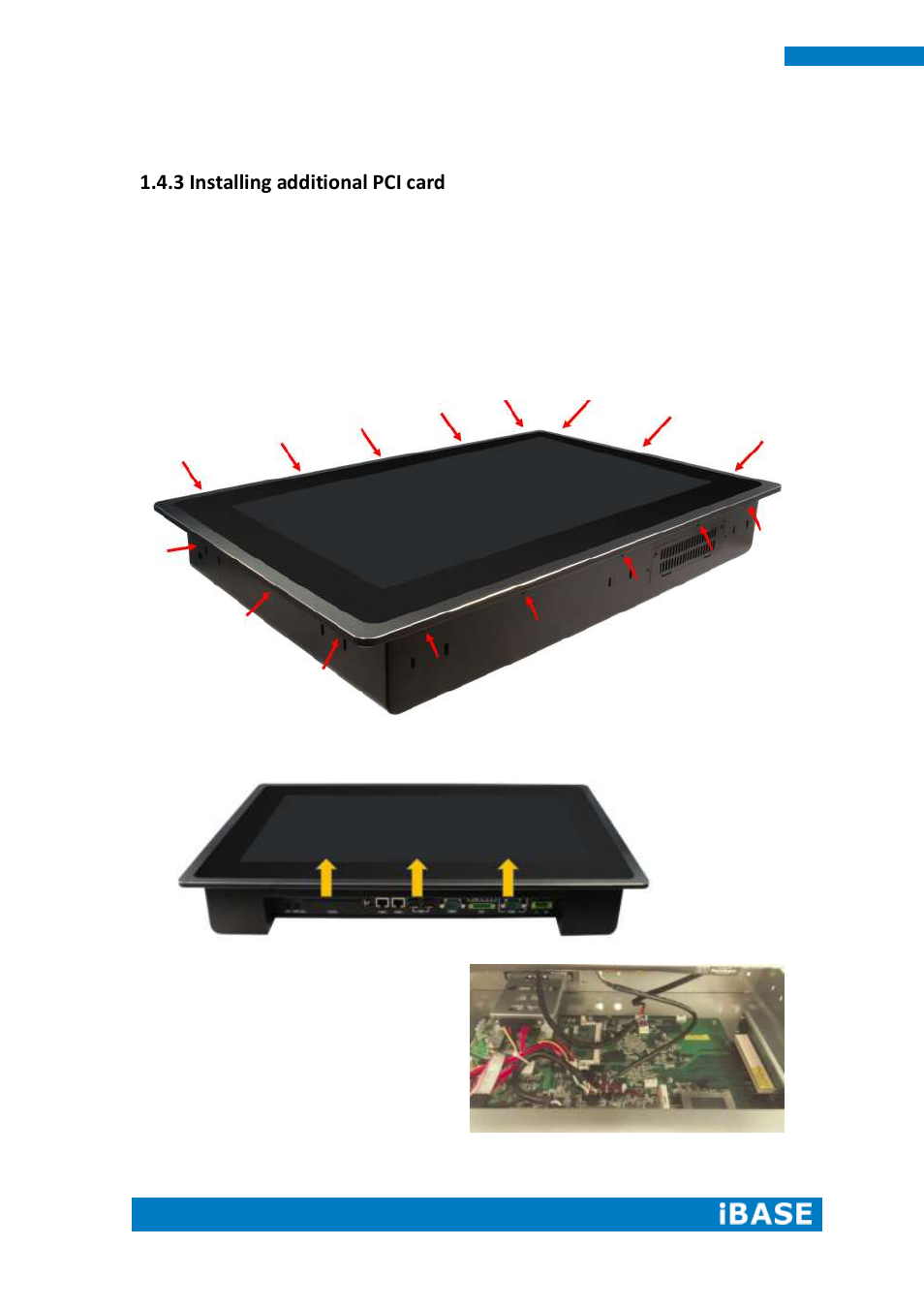3 installing additional pci card | IBASE ASTUT-XX1-PC1S User Manual | Page 16 / 74
