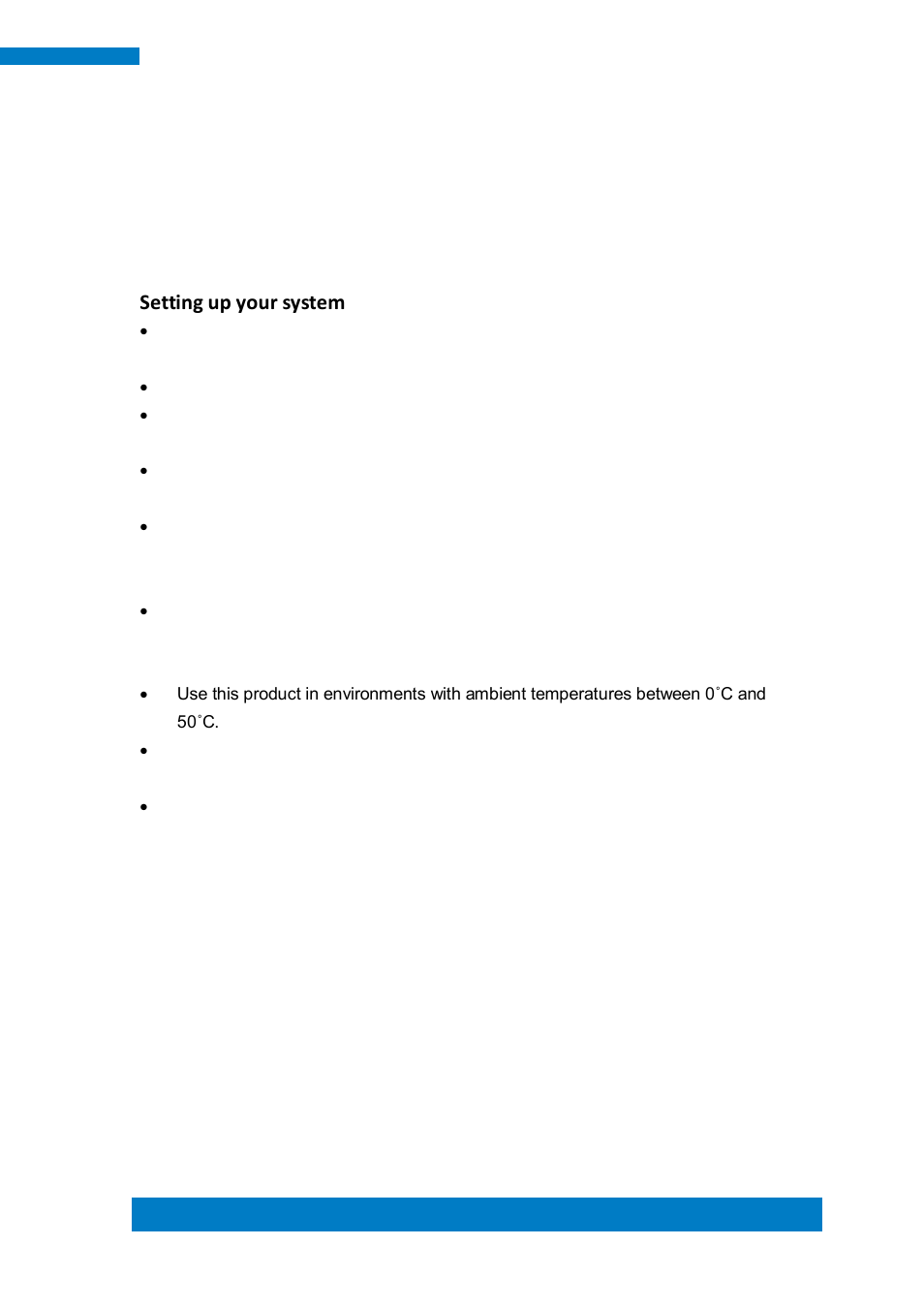 Safety information, Setting up your system | IBASE ASTUT-XX1-PC1S User Manual | Page 5 / 74