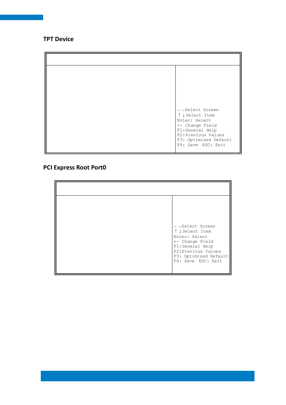 Tpt device, Pci express root port0 | IBASE ASTUT-XX1-PC1S User Manual | Page 59 / 74