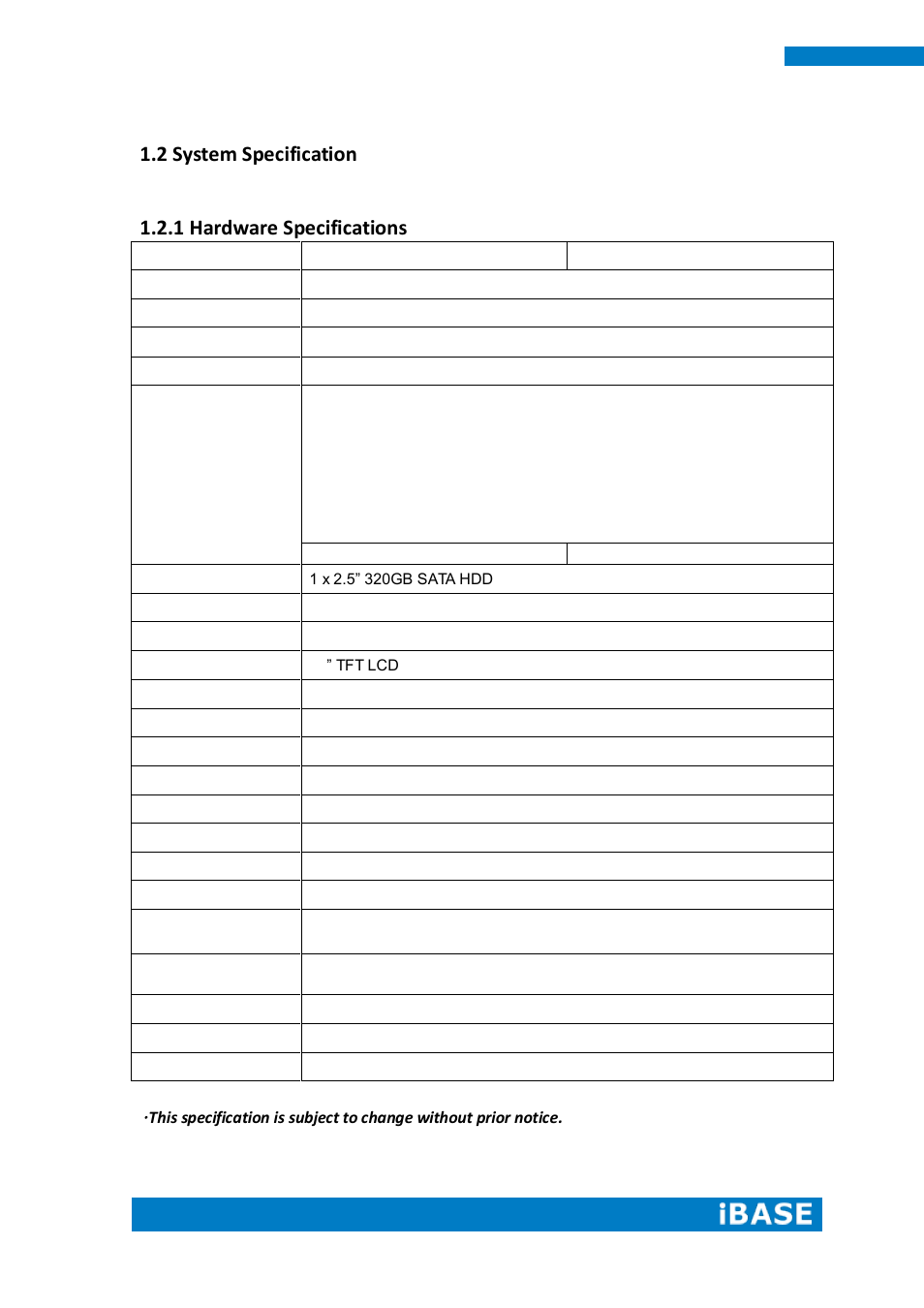 IBASE IPPC15B7-RE User Manual | Page 10 / 55