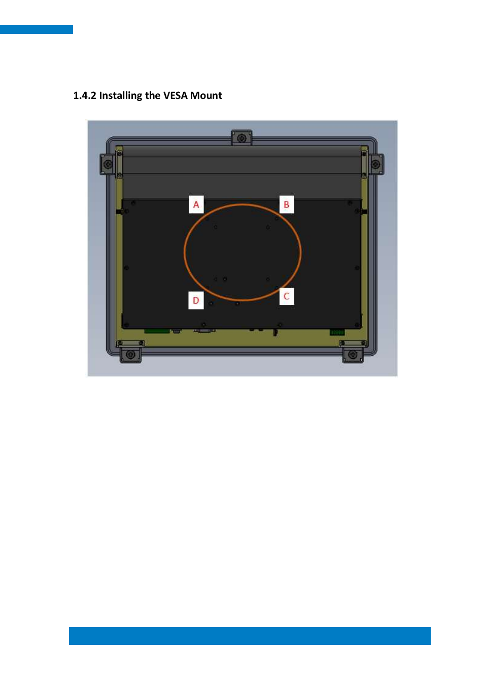 2 installing the vesa mount | IBASE IPPC15B7-RE User Manual | Page 15 / 55