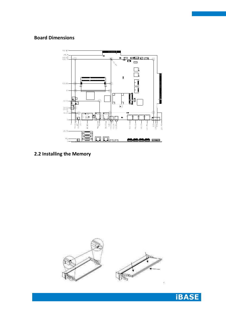 Board dimensions | IBASE IPPC15B7-RE User Manual | Page 24 / 55