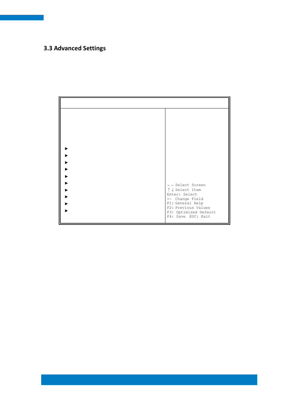 3 advanced settings | IBASE IPPC15B7-RE User Manual | Page 33 / 55