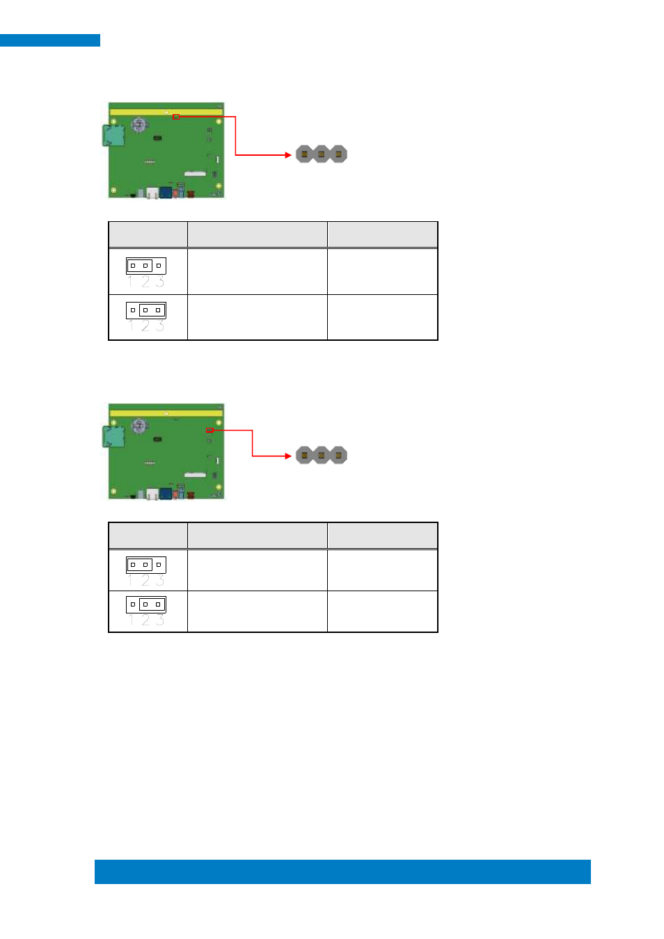 J2: bl voltage setting 2.0mm, J3: bl adj level setting 2.0mm | IBASE MRS-801-RE User Manual | Page 21 / 94