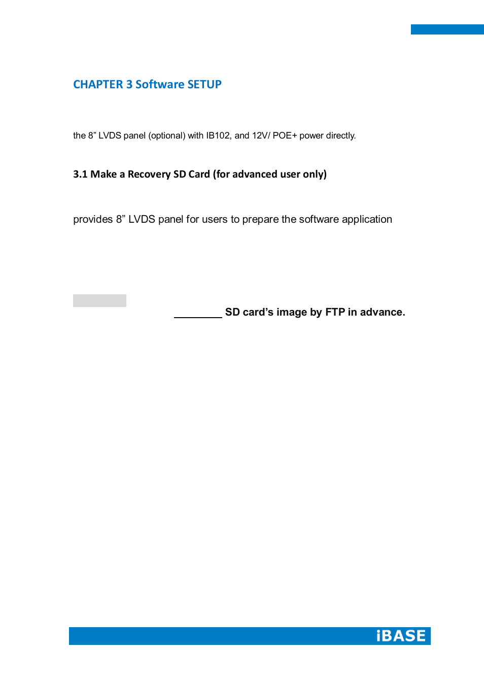 Chapter 3 software setup | IBASE MRS-801-RE User Manual | Page 32 / 94