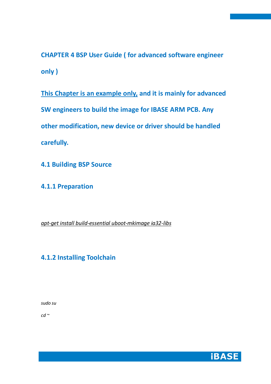 2 installing toolchain | IBASE MRS-801-RE User Manual | Page 38 / 94