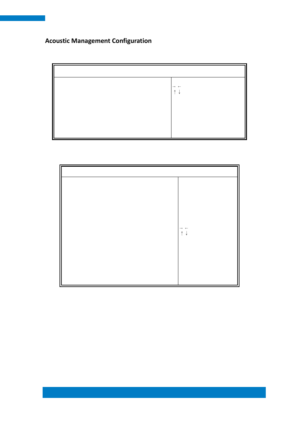 Acoustic management configuration | IBASE IPPCXXA9-RE User Manual | Page 43 / 76