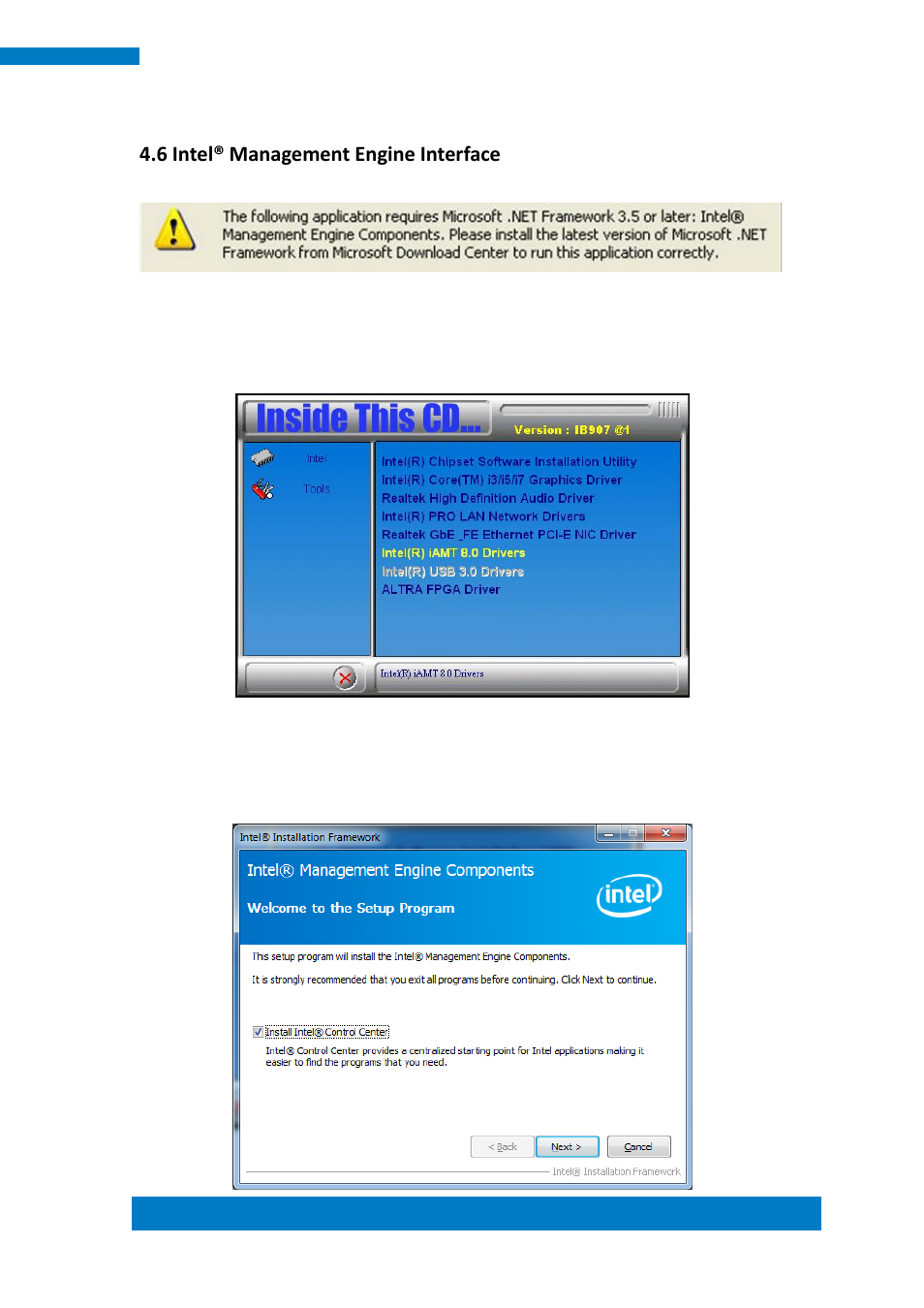 6 intel® management engine interface | IBASE IPPCXXA9-RE User Manual | Page 71 / 76