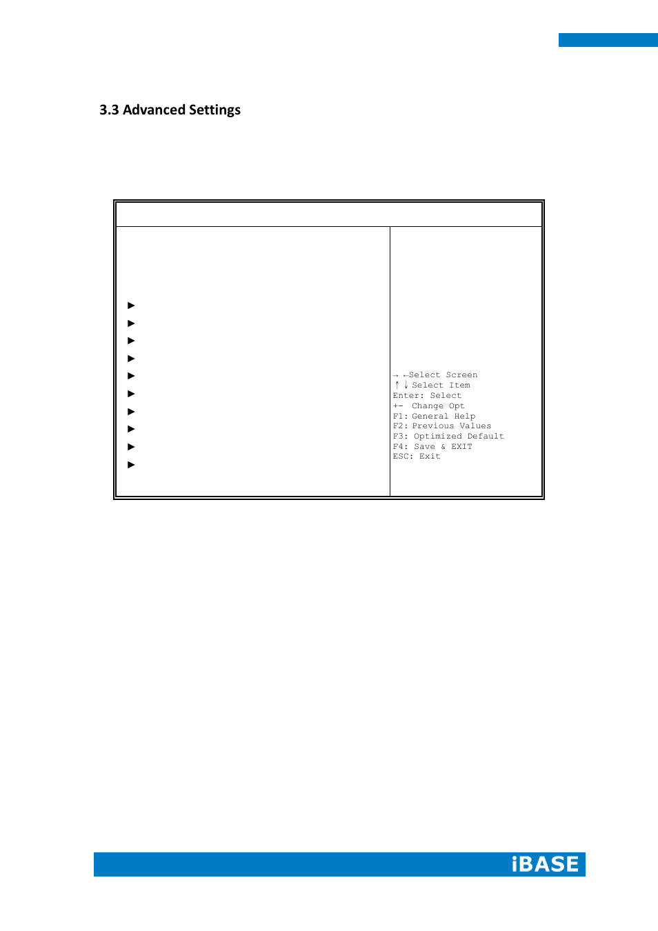 3 advanced settings | IBASE IPPC1501-RE User Manual | Page 30 / 70