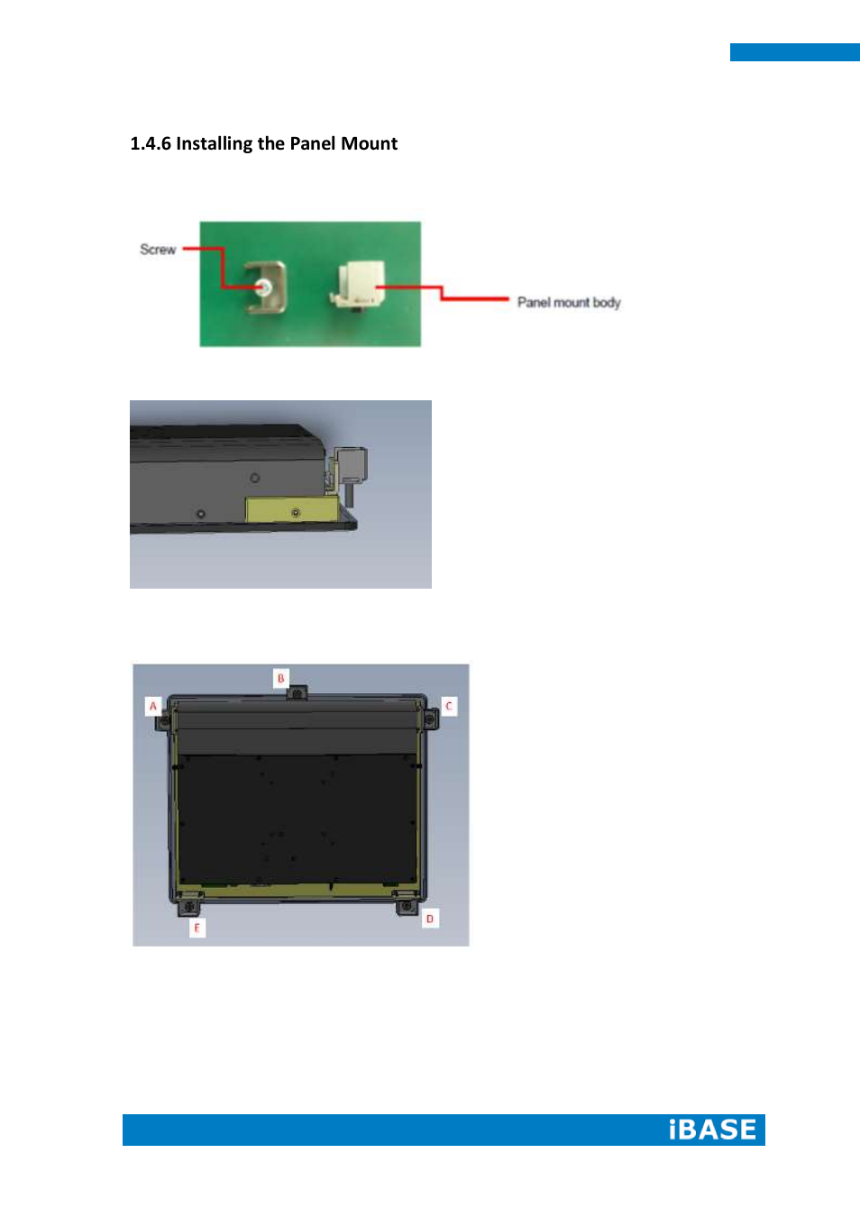 6 installing the panel mount | IBASE IPPCXXB9-RE User Manual | Page 20 / 77