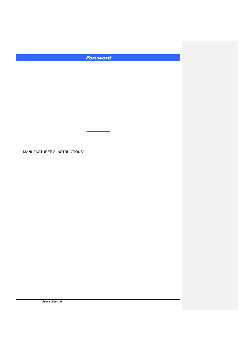 Foreword, Warning | IBASE FWA7404 User Manual | Page 3 / 14