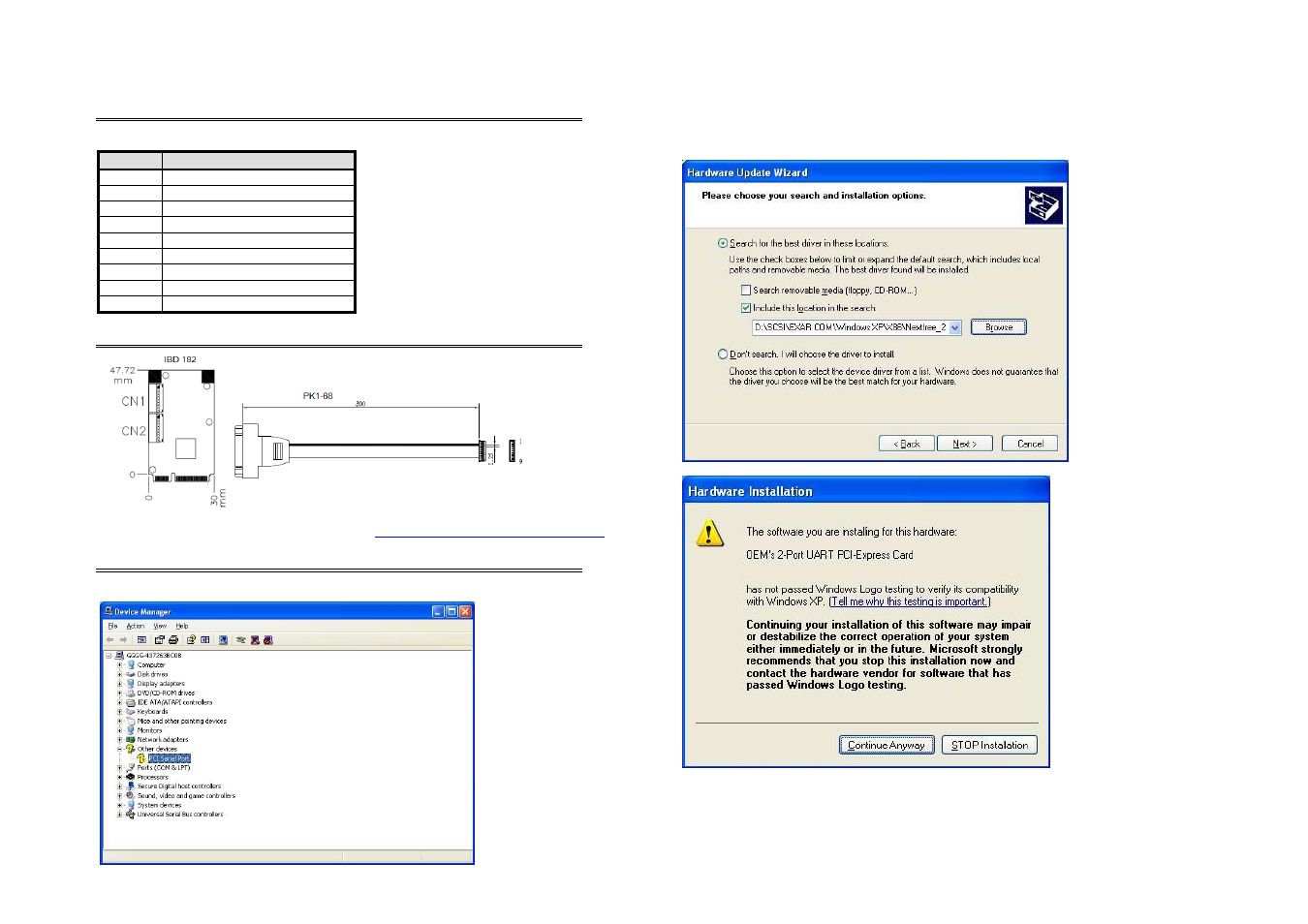 IBASE IBD182 User Manual | 1 page