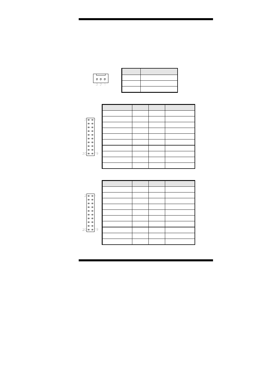 Ibd185 connectors pin definition | IBASE IBD185 User Manual | Page 3 / 25