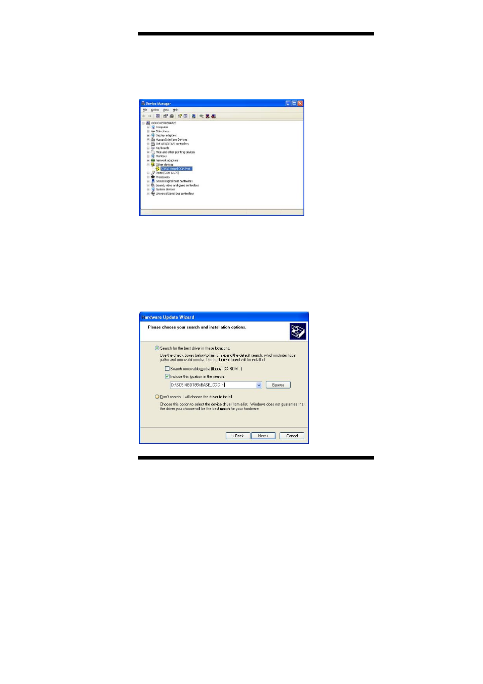 Ibd185 driver installation | IBASE IBD185 User Manual | Page 5 / 25