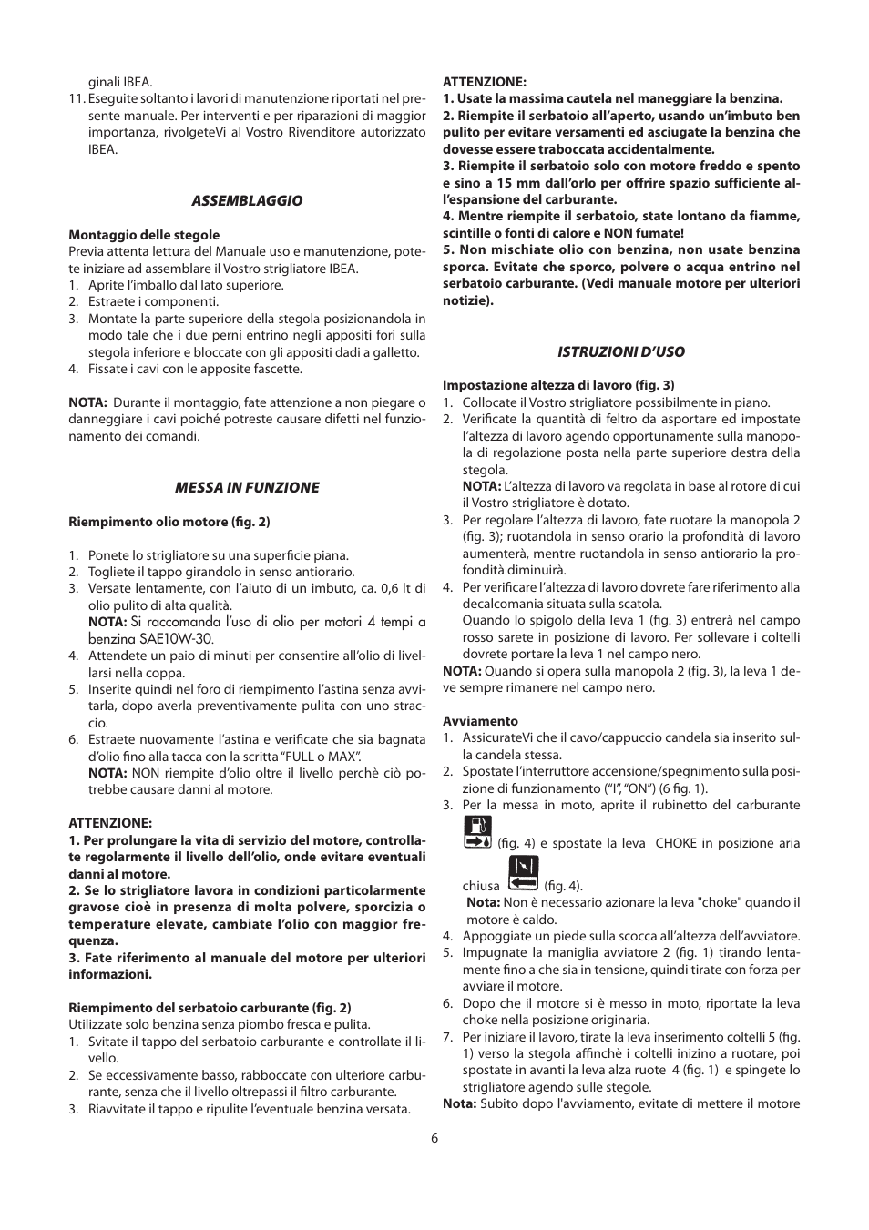 IBEA IB-4033TP User Manual | Page 6 / 24
