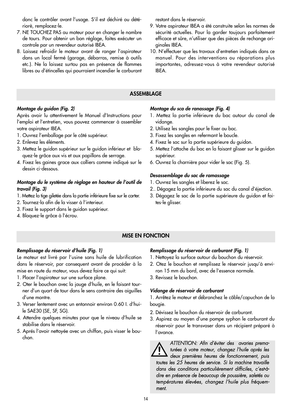 IBEA IB-2750 User Manual | Page 14 / 24