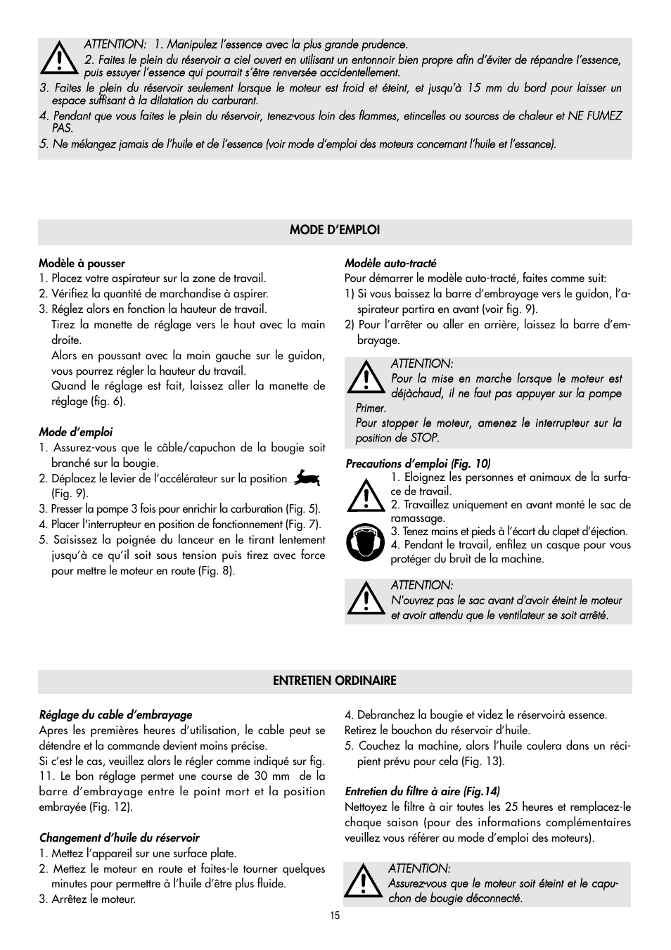 IBEA IB-2750 User Manual | Page 15 / 24