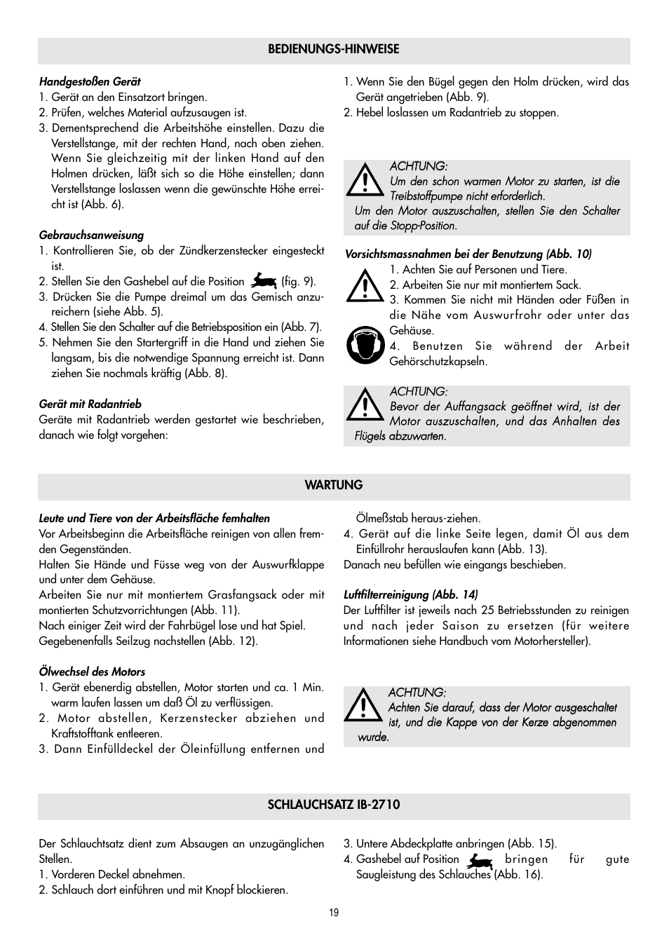 IBEA IB-2750 User Manual | Page 19 / 24