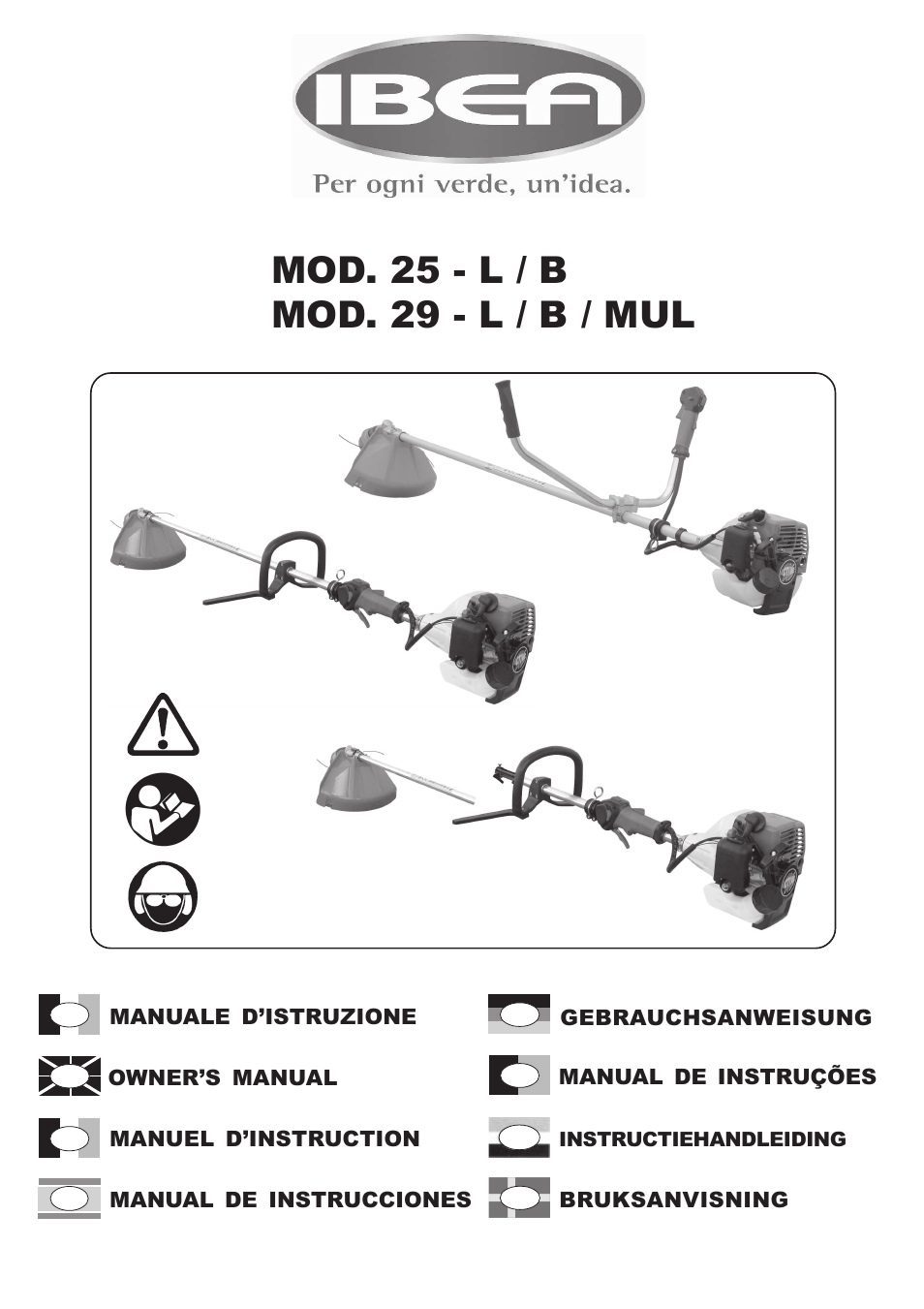 IBEA 25-L User Manual | 64 pages