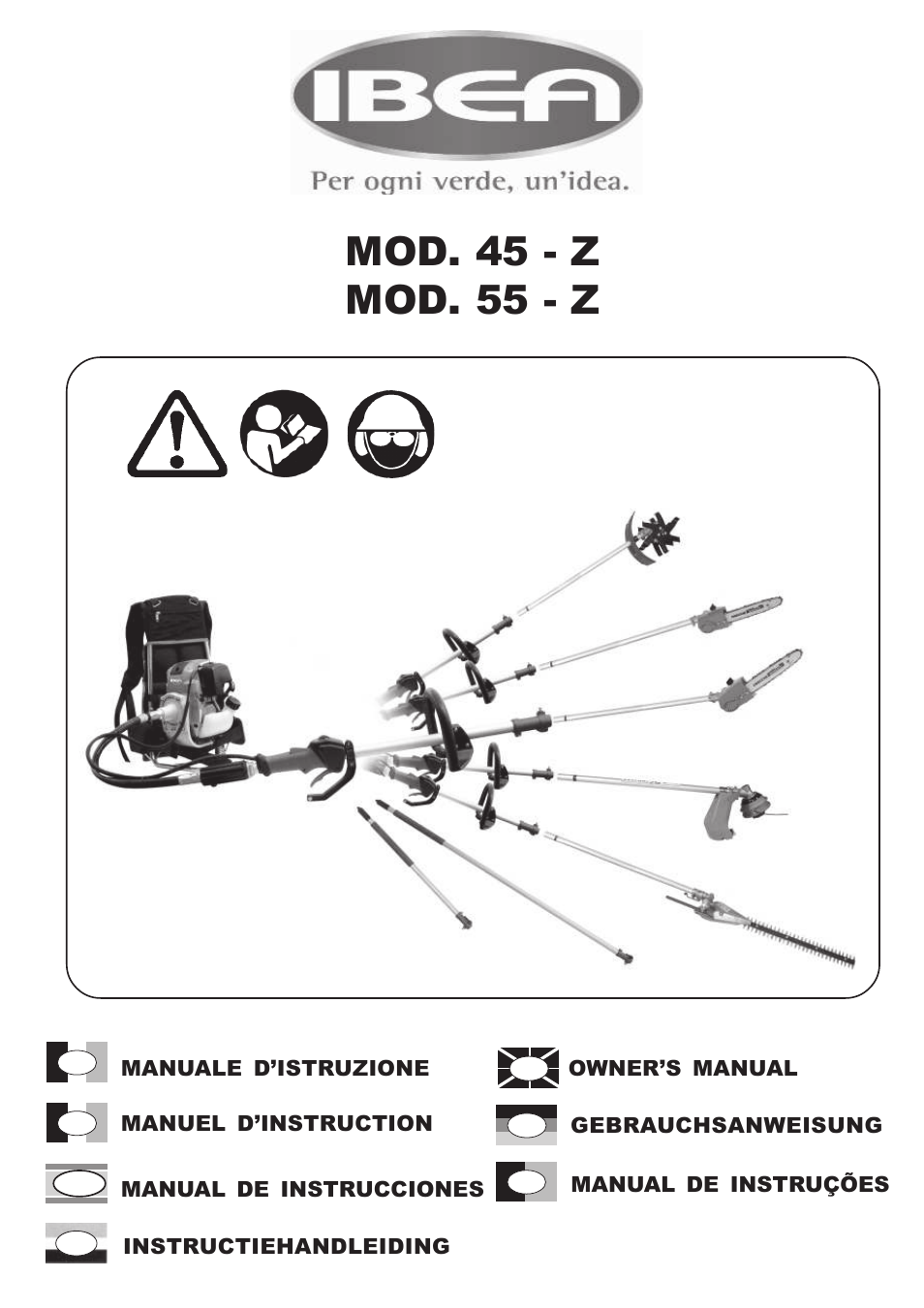 IBEA 45-Z User Manual | 60 pages