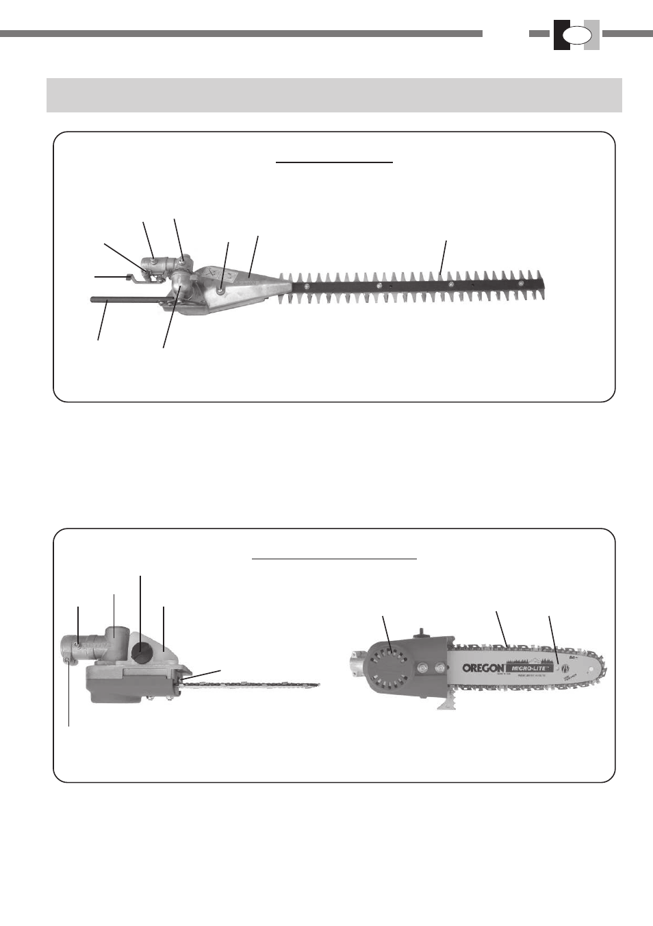 Tronçonneuse, Taille-haie | IBEA Attrezzi User Manual | Page 19 / 92