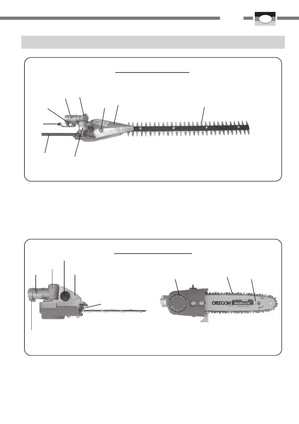 Heckenschere baumschneider | IBEA Attrezzi User Manual | Page 43 / 92