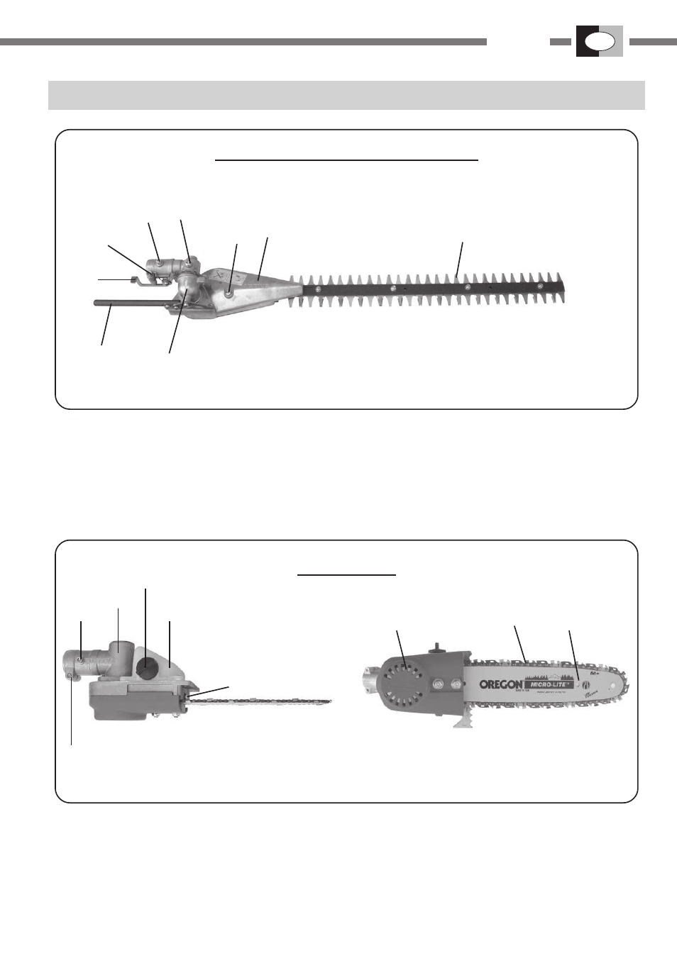 Cortador de arbustos potador | IBEA Attrezzi User Manual | Page 67 / 92