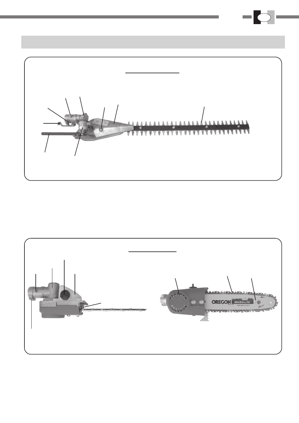Tagliasiepi potatore | IBEA Attrezzi User Manual | Page 7 / 92