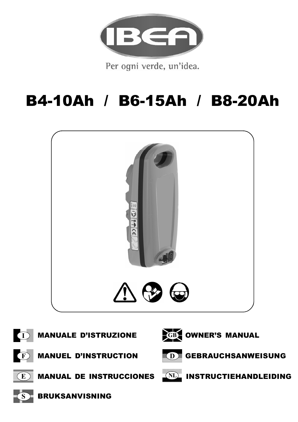 IBEA B4-10Ah User Manual | 40 pages
