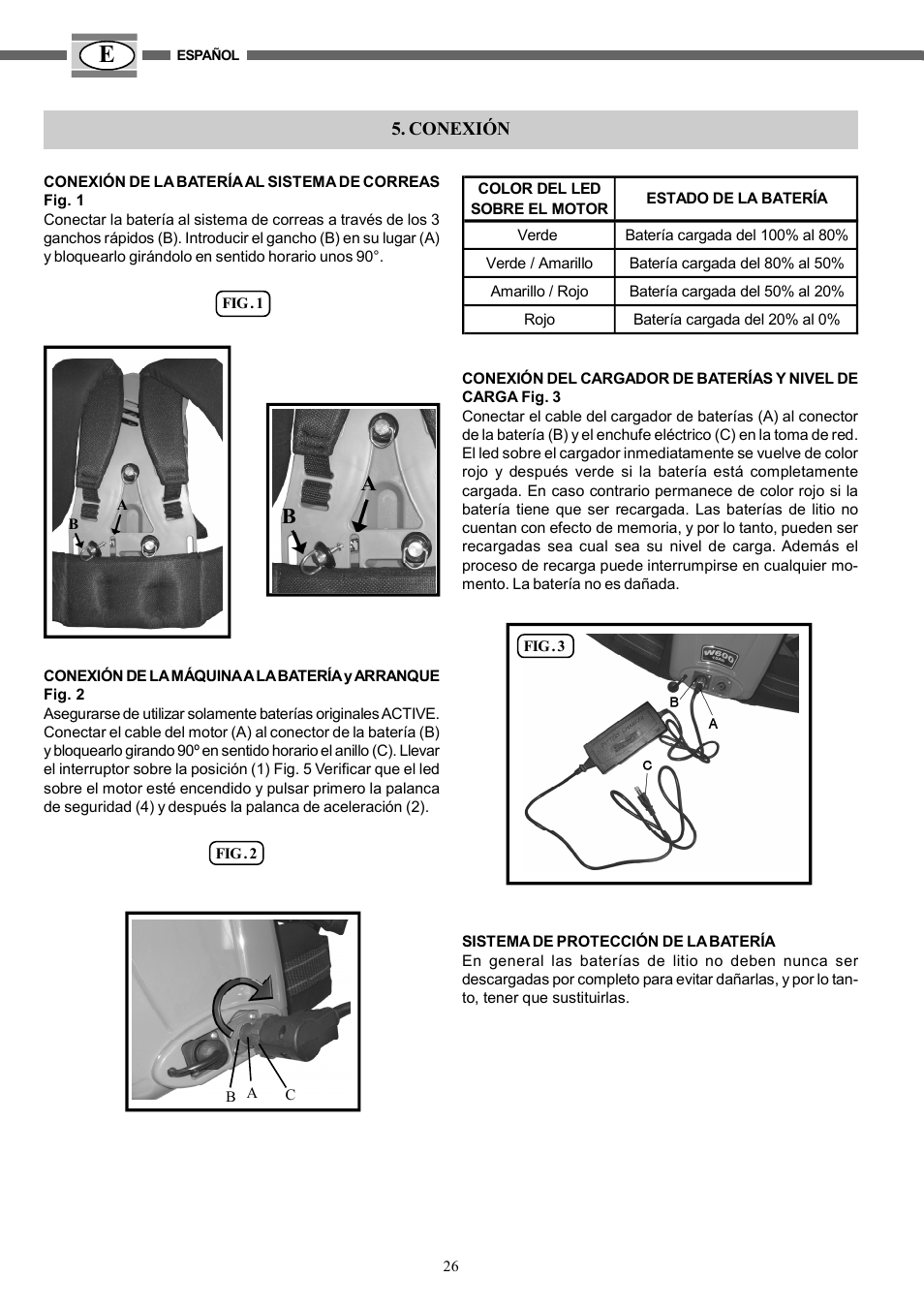 IBEA B4-10Ah User Manual | Page 26 / 40