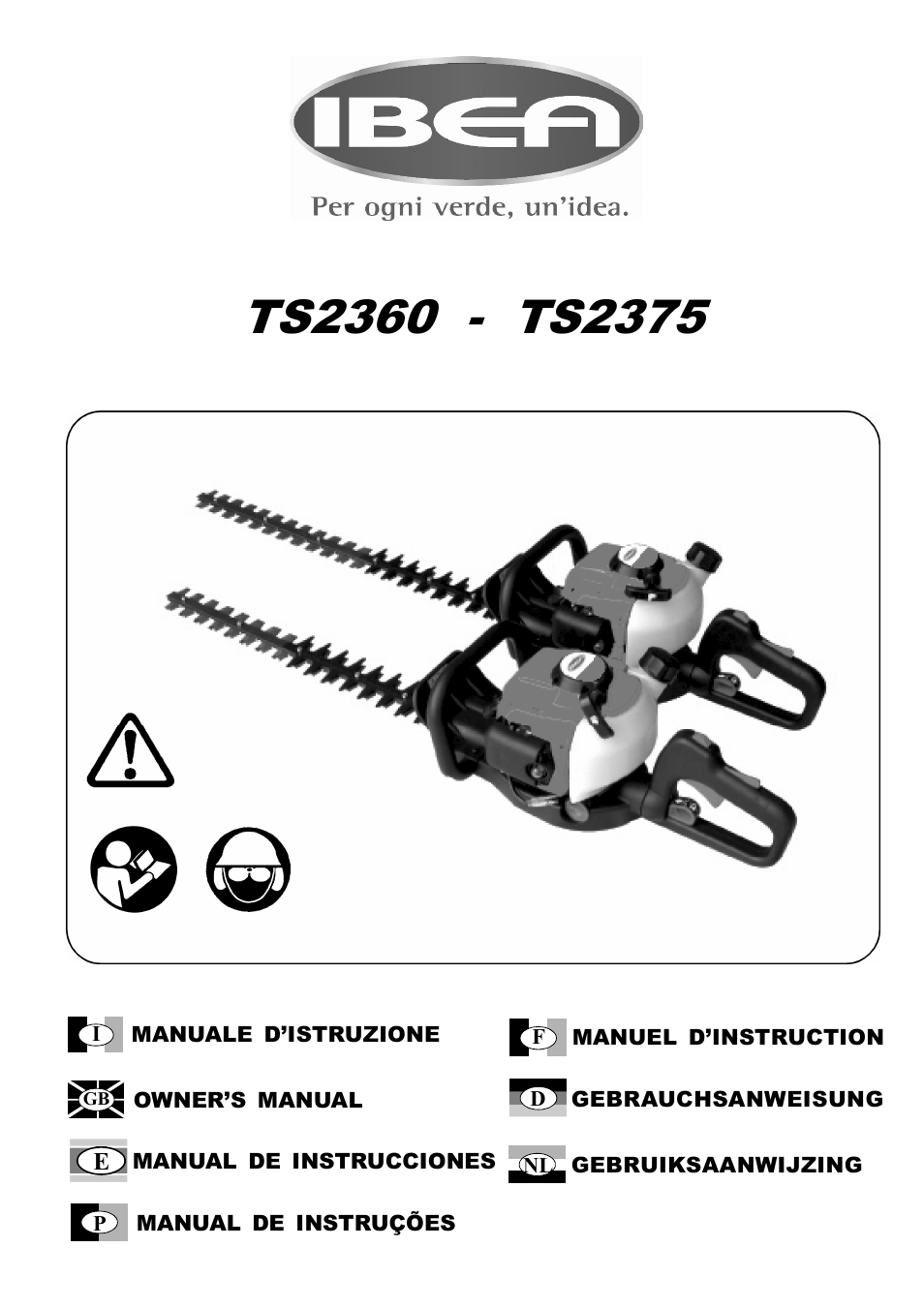 IBEA TS2360 Series User Manual | 48 pages