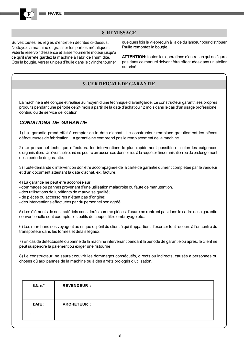 IBEA TS2360 Series User Manual | Page 16 / 48