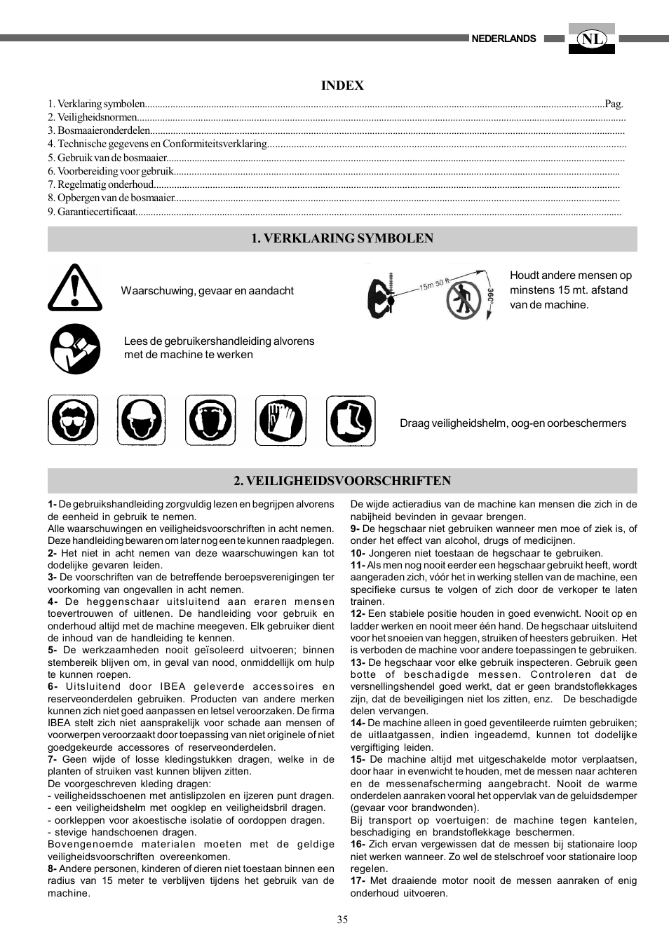 IBEA TS2360 Series User Manual | Page 35 / 48