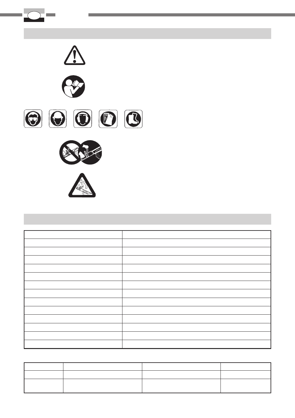 Verklaring van de symbolen, Technische gegevens | IBEA 4000 Series User Manual | Page 102 / 120