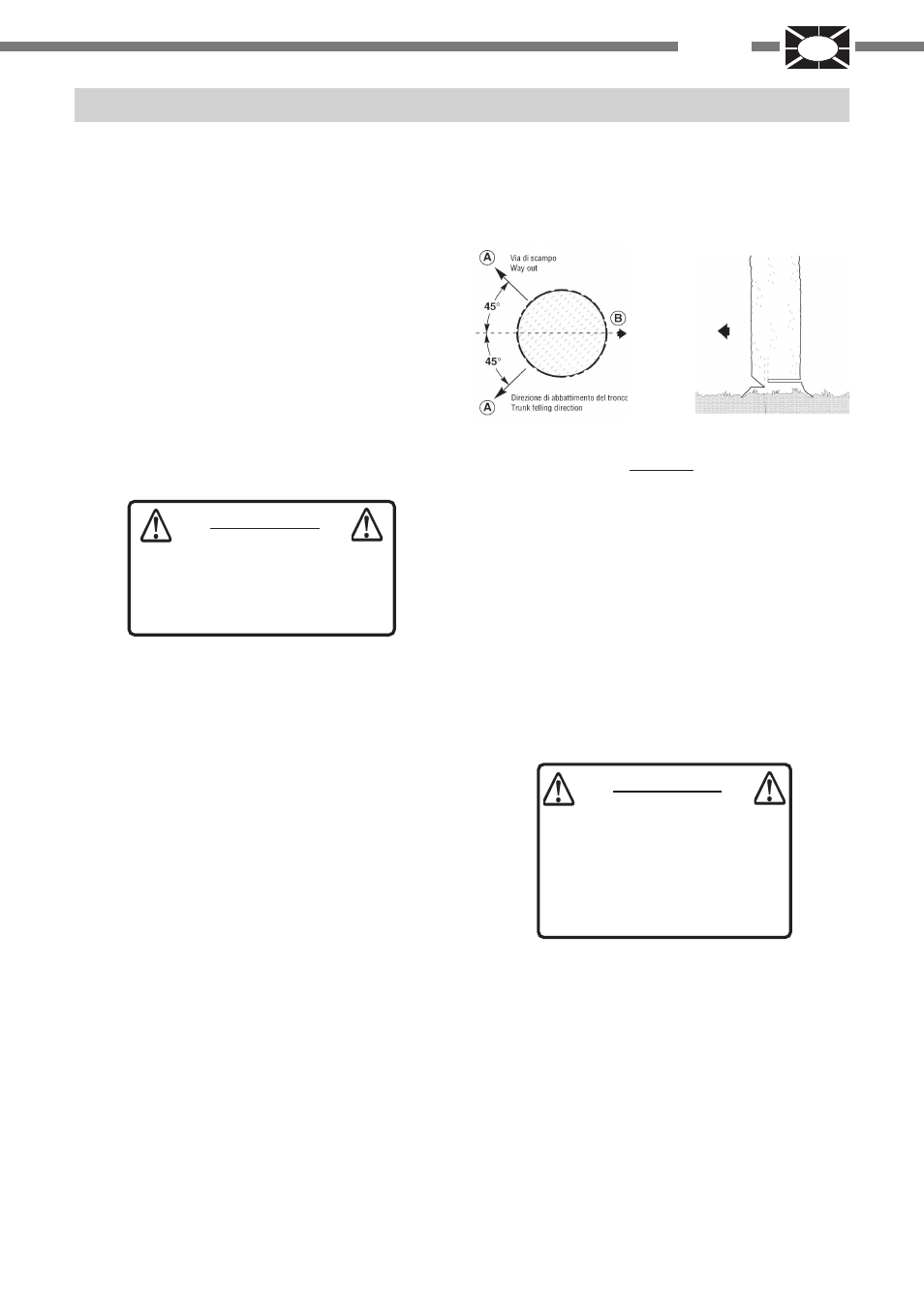 Warning | IBEA 4000 Series User Manual | Page 29 / 120