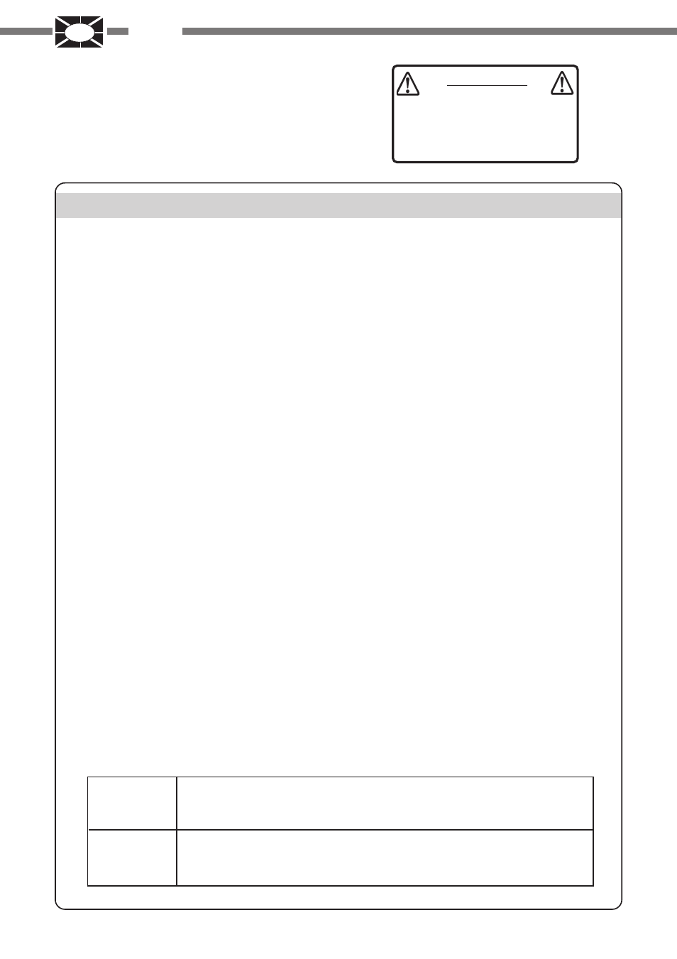 Warning | IBEA 4000 Series User Manual | Page 34 / 120