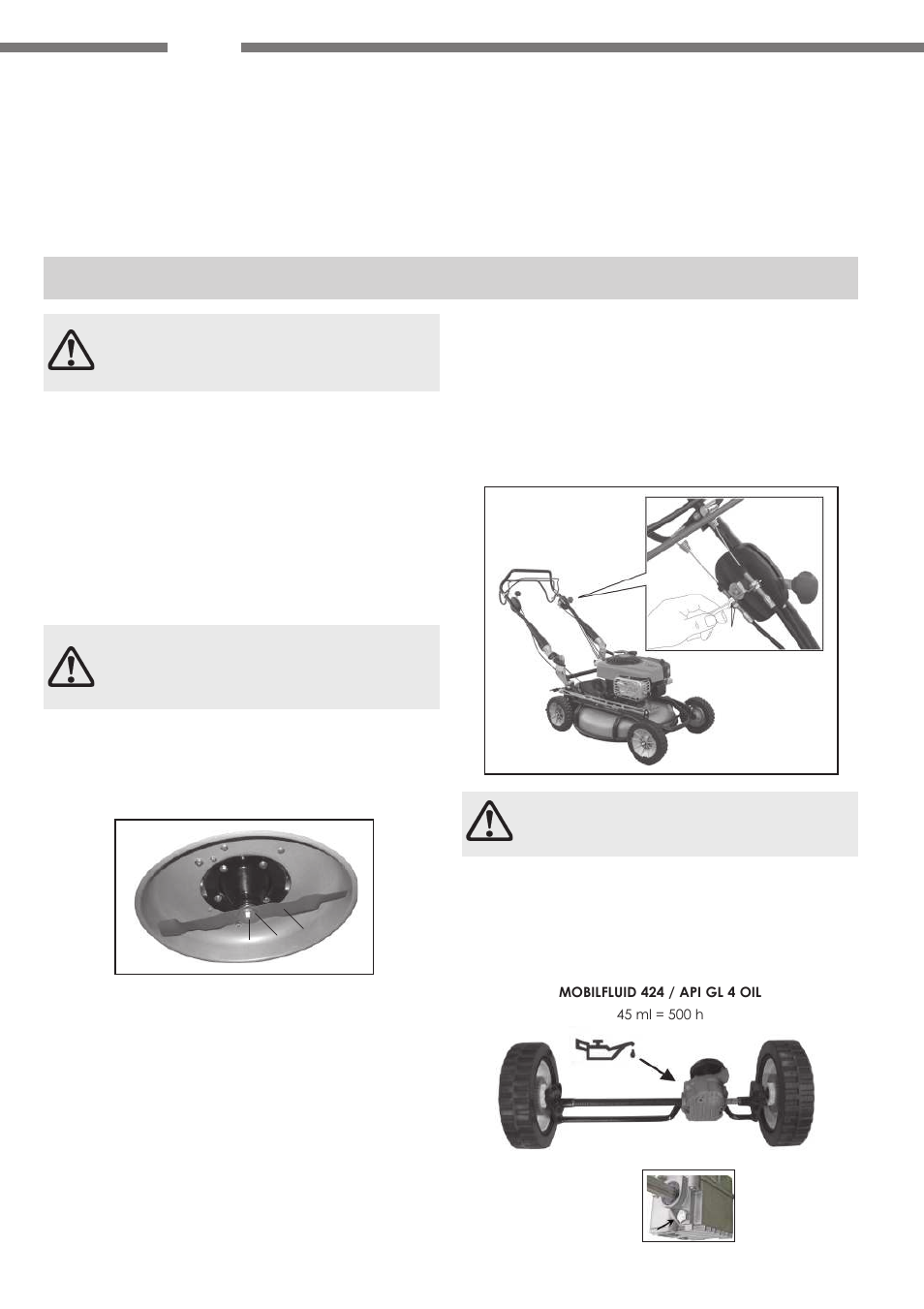 IBEA Mulching Series User Manual | Page 20 / 62