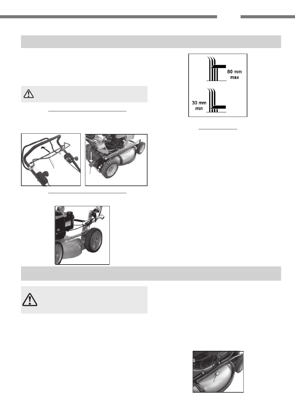 Säkerhetskraven i följande | IBEA Mulching Series User Manual | Page 43 / 62