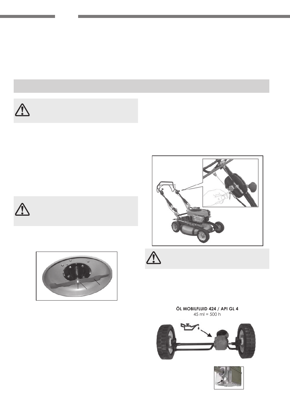 IBEA Mulching Series User Manual | Page 44 / 62