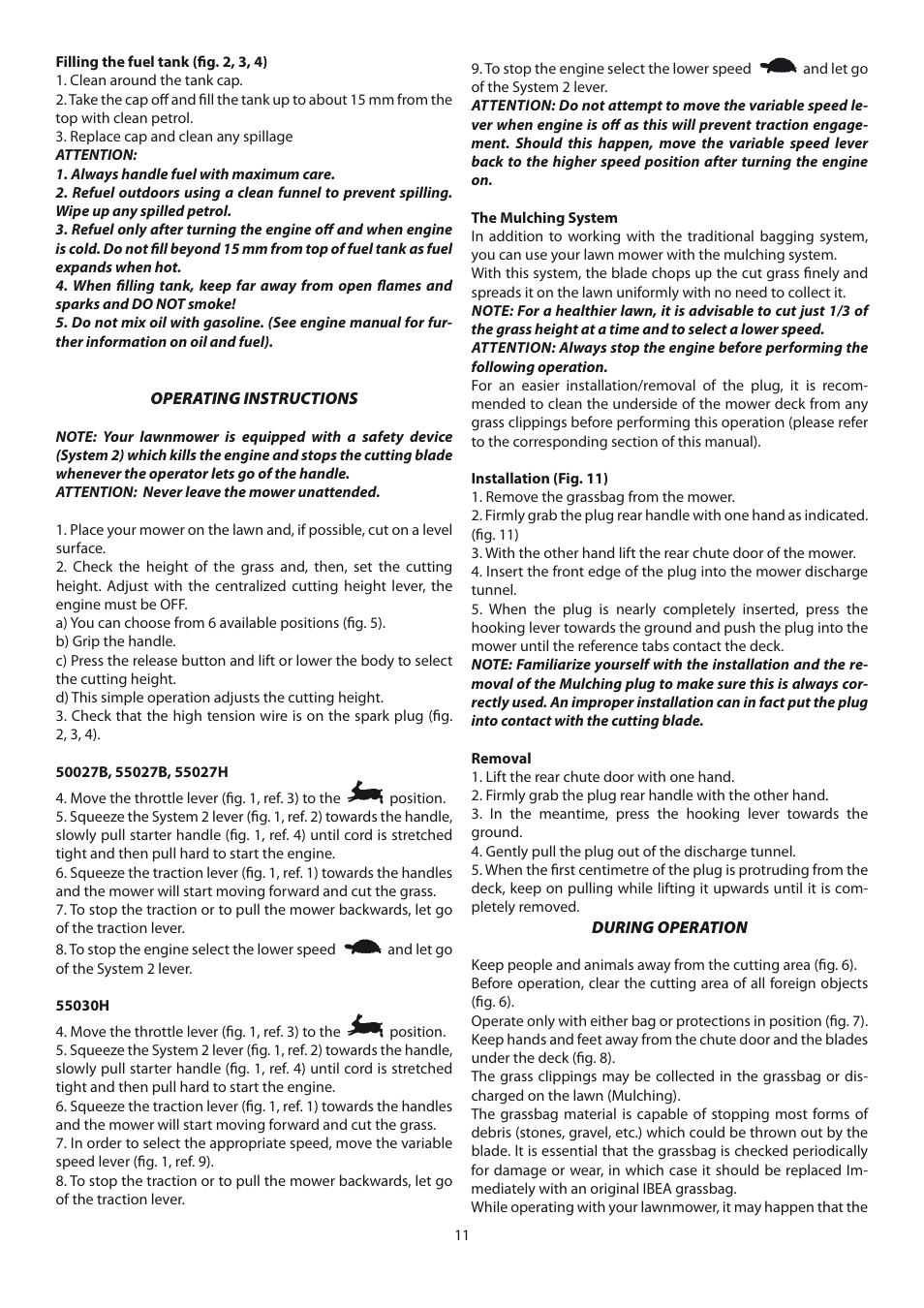 IBEA 500 Series User Manual | Page 11 / 32
