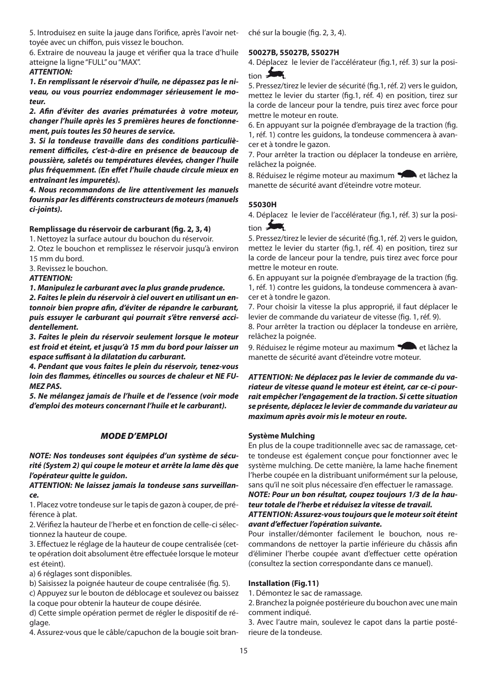 IBEA 500 Series User Manual | Page 15 / 32