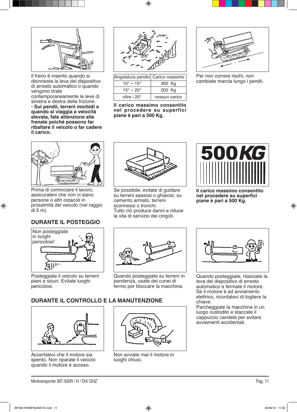 IBEA IBT-500 Series User Manual | Page 11 / 64