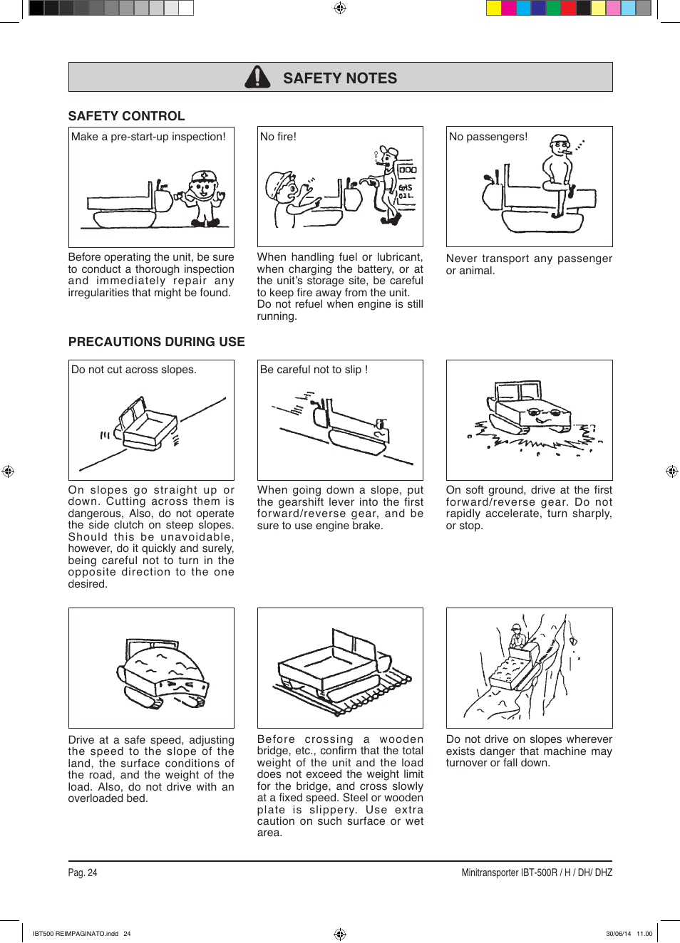 IBEA IBT-500 Series User Manual | Page 24 / 64