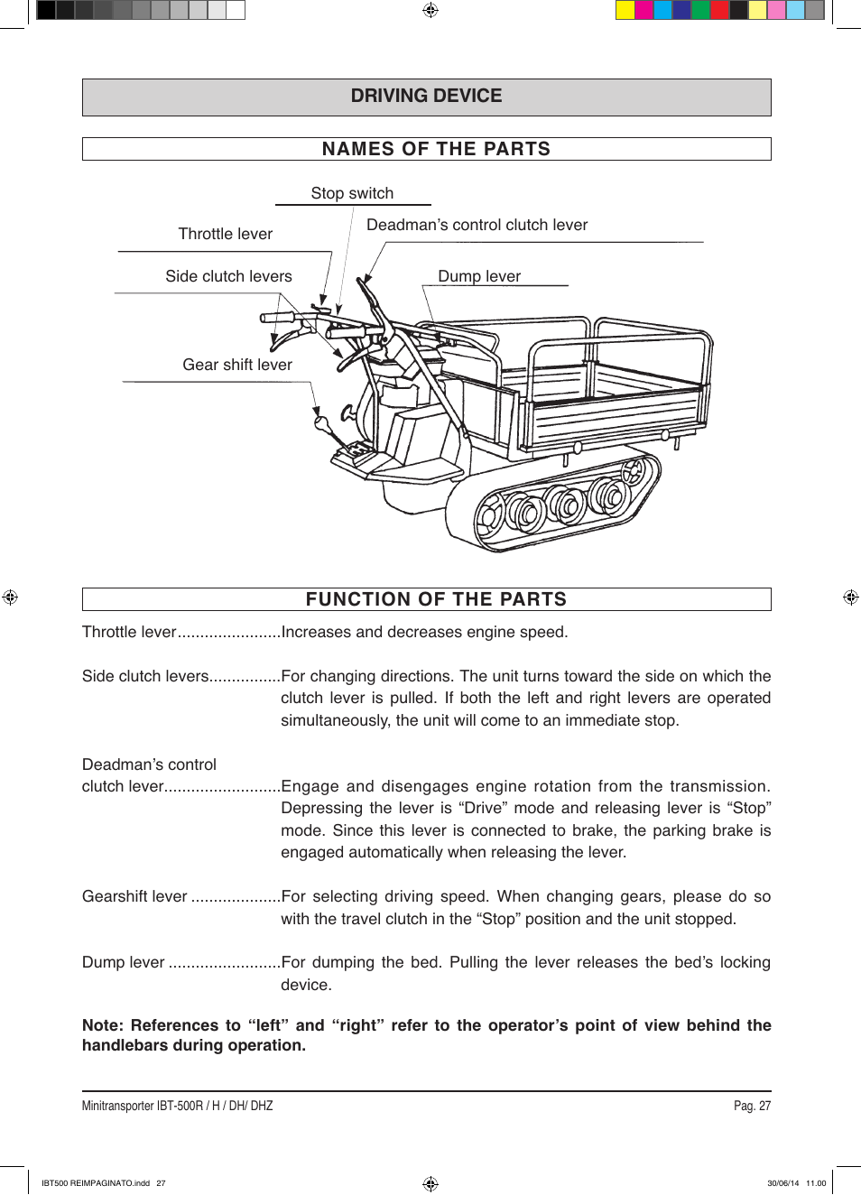 IBEA IBT-500 Series User Manual | Page 27 / 64