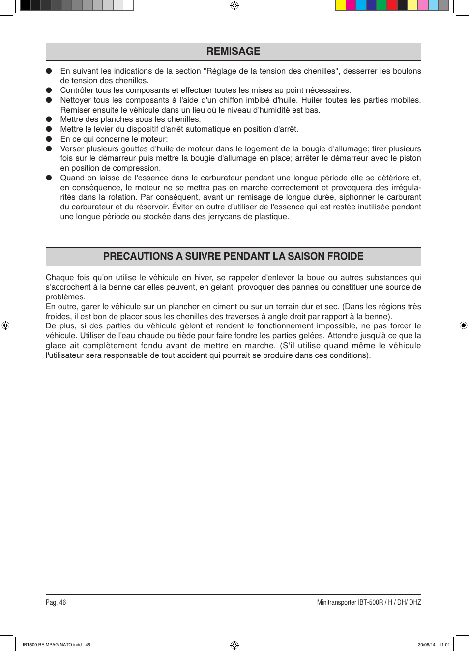 IBEA IBT-500 Series User Manual | Page 46 / 64