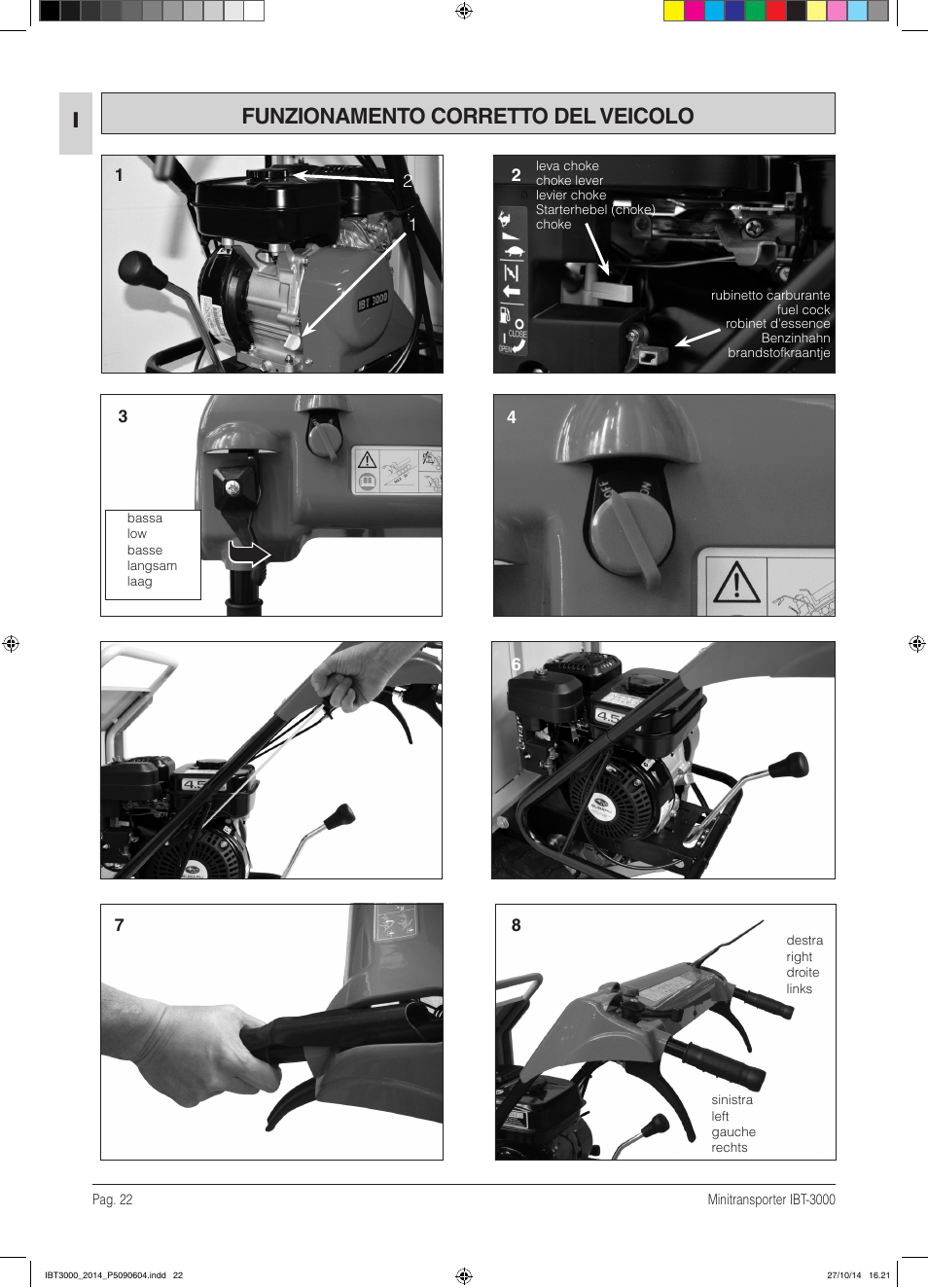 Funzionamento corretto del veicolo | IBEA IBT-3000 Series User Manual | Page 22 / 56