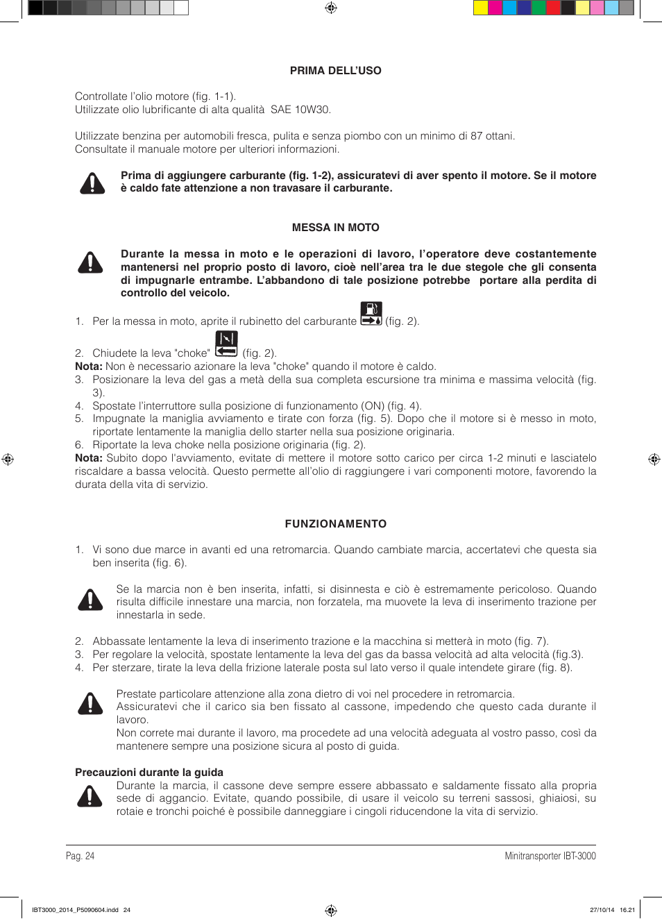 IBEA IBT-3000 Series User Manual | Page 24 / 56