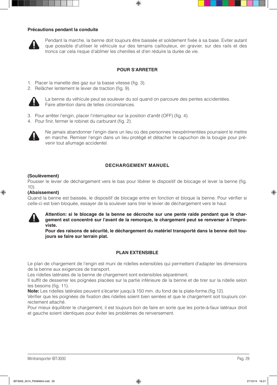 IBEA IBT-3000 Series User Manual | Page 29 / 56